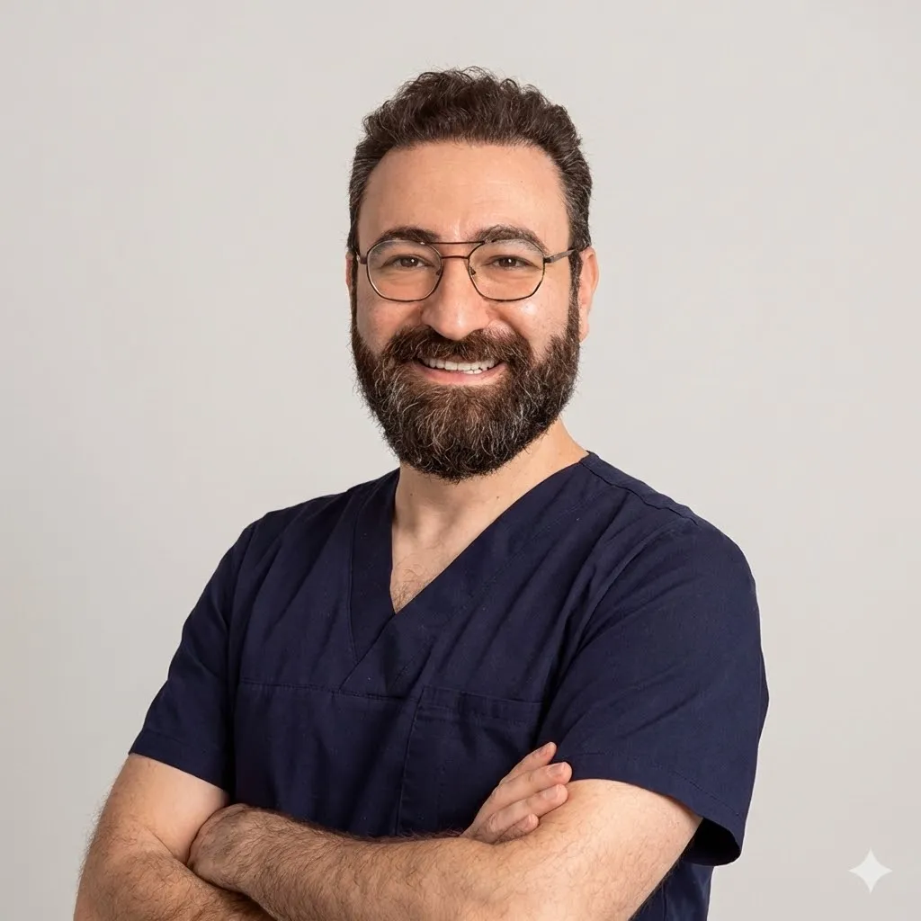 Tannlege Mohamad Alhousain, endodontist og klinisk leder ved DiDent Tannlegesenter i Oslo